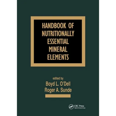 Handbook of Nutritionally Essential Minerals and Elements