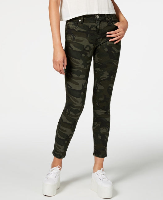 STS Blue Women's Ellie Camouflage-Print Ankle Skinny Jeans Green by Steals