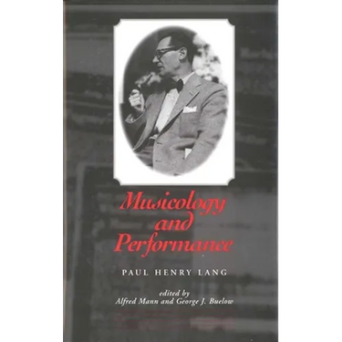 Musicology and Performance