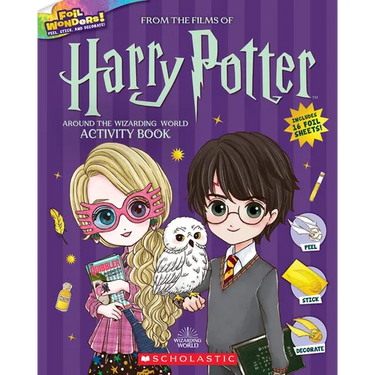 Around the Wizarding World Activity Book (Harry Potter: Foil Wonders)