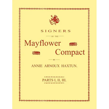 Signers of the Mayflower Compact. Three Parts in One
