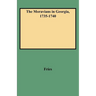 Moravians in Georgia, 1735-1740