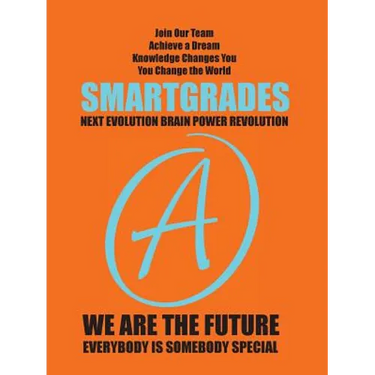 SMARTGRADES School Notebooks with Study Skills 2N1: Write Class Notes & Test Review Notes: "Critical Brain Power Tools" (100 Pages) Student Tested! Te