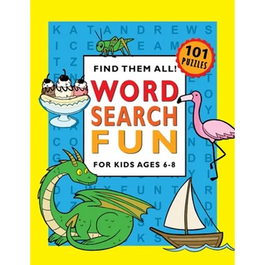 Word Search Fun for Kids Ages 6-8