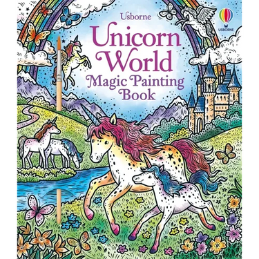 Unicorn World Magic Painting Book