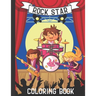 Rock Star Coloring Book: 17 Rock Star Images to Color for Kids ages 4-8