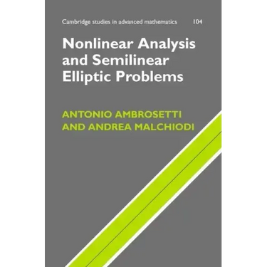 Nonlinear Analysis and Semilinear Elliptic Problems
