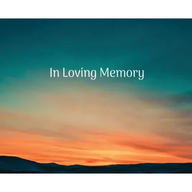 Condolence book for funeral landscape (Hardcover): Memory book, comments book, condolence book for funeral, remembrance, celebration of life, in lovin