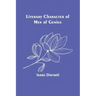 Literary Character of Men of Genius