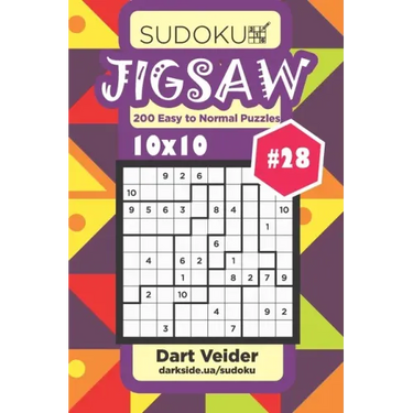 Sudoku Jigsaw - 200 Easy to Normal Puzzles 10x10 (Volume 28)
