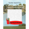 Number Search Fun: 200 Large Print Number Search Puzzles for Adults