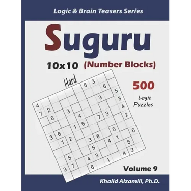 Suguru (Number Blocks): 500 Hard Puzzles (10x10)