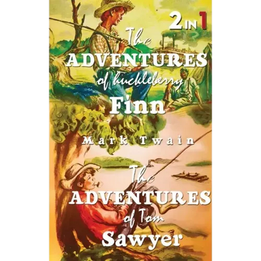 The Adventures Of Tom Sawyer & The Adventures Of Huckleberry Finn: Set Of 2 Books