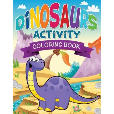 Dinosaurs Activity Coloring Book