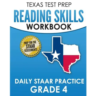 TEXAS TEST PREP Reading Skills Workbook Daily STAAR Practice Grade 4: Preparation for the STAAR Reading Tests