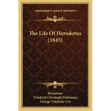 The Life Of Herodotus (1845)