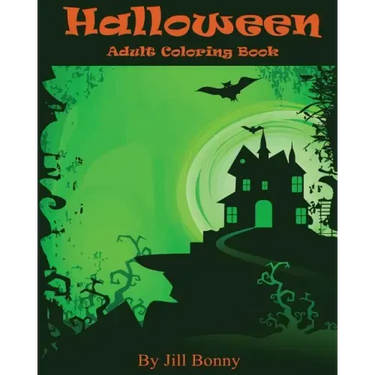 Halloween Adult Coloring Book: Advanced Adult Halloween Coloring Pages