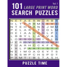 101 Large Print Word Search Puzzles