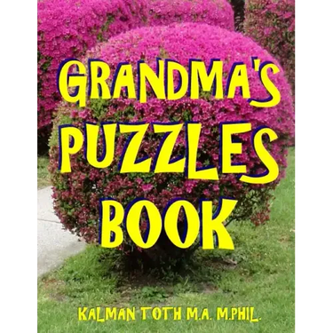 Grandma's Puzzles Book: 133 Large Print Themed Word Search Puzzles