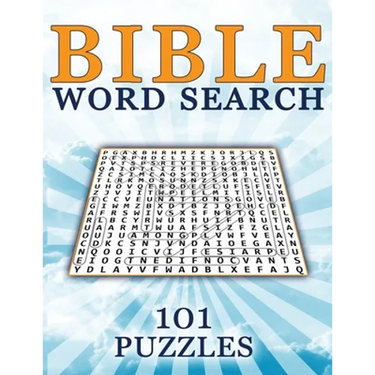 Bible Word Search 101 Puzzles: Large Print