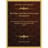 The Origin and Objects of Ancient Freemasonry: Its Introduction Into the United States, and Legitimacy Among Colored Men (1853)