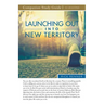 Launching Out Into New Territory Study Guide