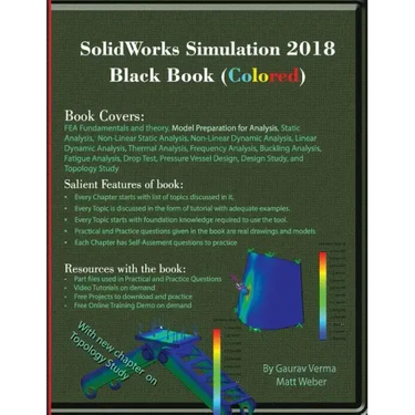 SolidWorks Simulation 2018 Black Book (Colored)