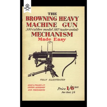 Browning Heavy Machine Gun .300 Calibre Model 1917 (Water Cooled) Mechanism Made Easy