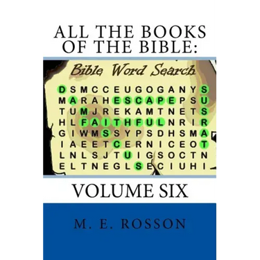 All the Books of the Bible: Bible Word Search: Volume Six