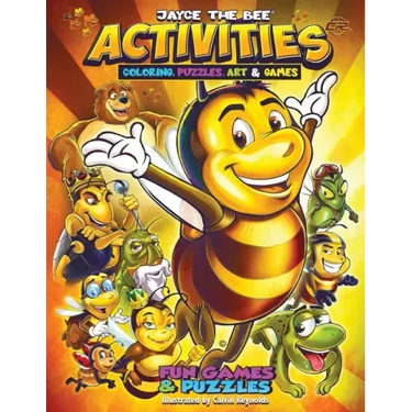 Jayce The Bee Activities & Coloring Book
