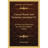 Concert Room And Orchestra Anecdotes V3: Of Music And Musicians, Ancient And Modern (1825)