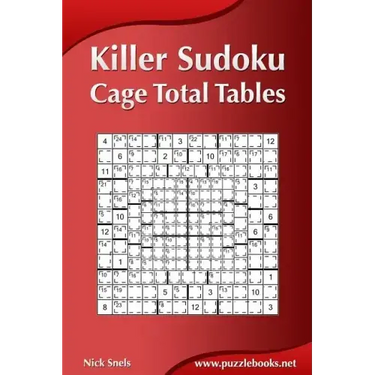 Killer Sudoku - Cage Total Tables