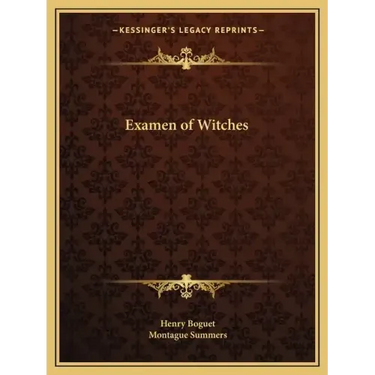 Examen of Witches