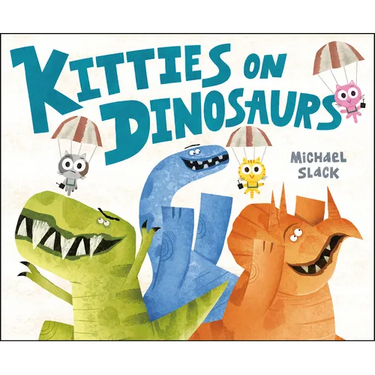 Kitties on Dinosaurs