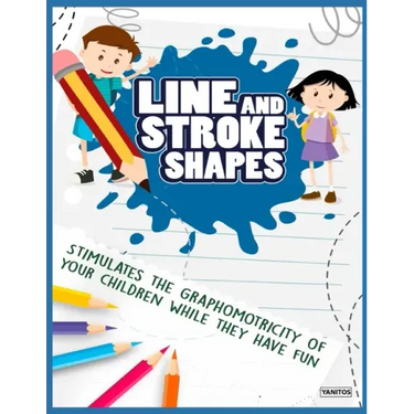 Line and stroke shapes: stimulates the graphomotricity of your children while they have fun