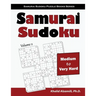 Samurai Sudoku: 500 Medium to Very Hard Sudoku Puzzles Overlapping into 100 Samurai Style