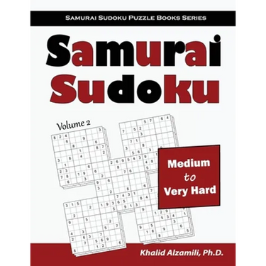 Samurai Sudoku: 500 Medium to Very Hard Sudoku Puzzles Overlapping into 100 Samurai Style