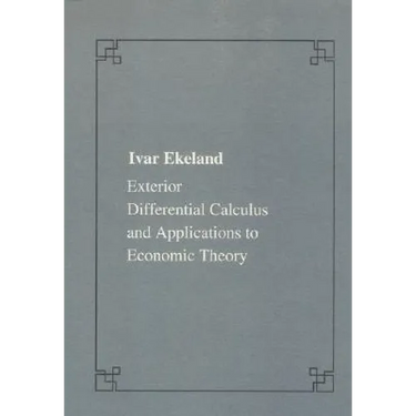 Exterior Differential Calculus and Applications to Economic Theory