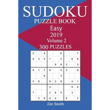 300 Easy Sudoku Puzzle Book 2019