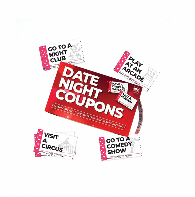 Gift Republic - 100 Date Night Coupons by Quirky Crate