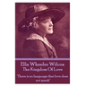 Ella Wheeler Wilcox's The Kingdom Of Love: "There is no language that love does not speak"