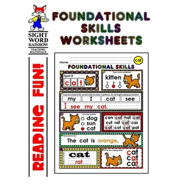 Foundational Skills Worksheets