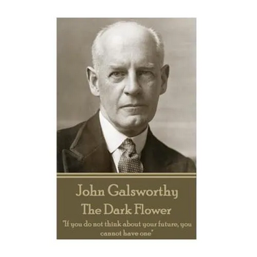 John Galsworthy - The Dark Flower: "If you do not think about your future, you cannot have one"