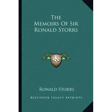 The Memoirs of Sir Ronald Storrs