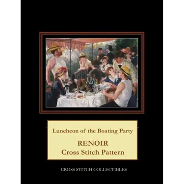 Luncheon of the Boating Party: Renoir cross stitch pattern