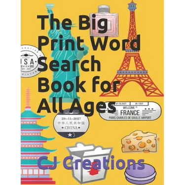 The Big Print Word Search Book for All Ages