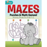 Mazes, Puzzles & Math Games! Activity Books For Kids 9-12