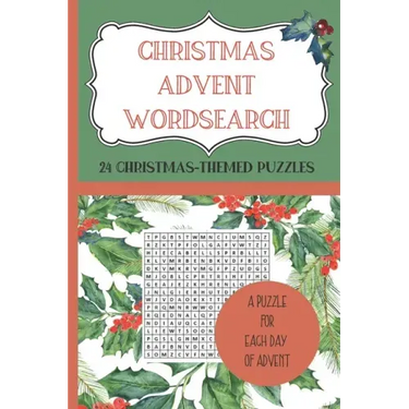 CHRISTMAS ADVENT WORDSEARCH. 24 Christmas-Themed Puzzles - A Puzzle for each day of Advent.: Count down to Christmas with a wordsearch-a-day from 1st