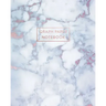 Graph Paper Notebook: Radiant Moonstone, White Grey Marble - 8 x 10 - 5 x 5 Squares per inch - 100 Quad Ruled Pages - Cute Graph Paper Compo