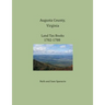Augusta County, Virginia, Land Tax Books 1782-1788